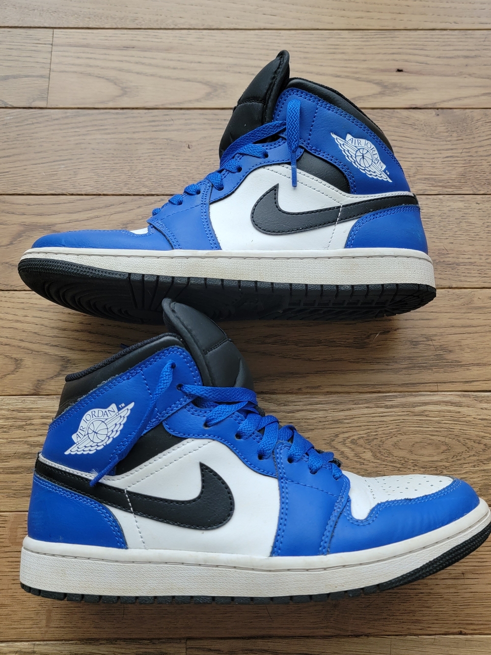 Jordan Air 1 Mid Black/Royal Blue/White DQ8426-402